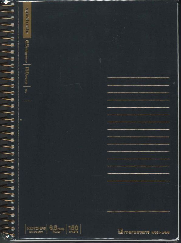 【メール便OK】マルマン スパイラルノートベーシック N2370HFS-05