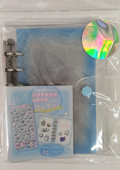 【メール便OK】ボンボンドロップシール用 透明シールバインダー 0162