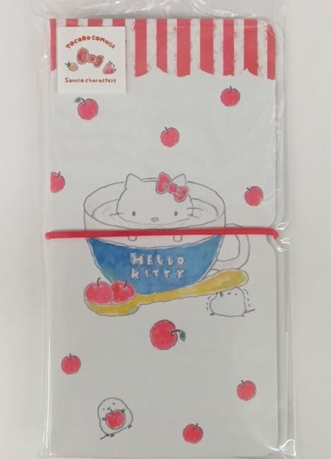 【メール便OK】サンリオ シールポケットファイル 「キティちゃんとホットミルクにゃんこ」 M04-SE-01 【4990012890019】