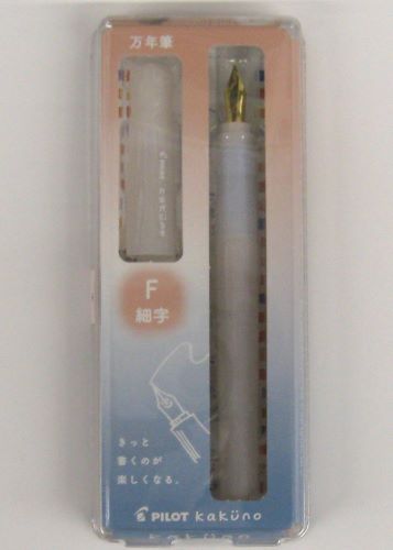 PILOT パイロット kakuno 万年筆カクノ まどろみアイボリー F細字 P-FKA-1-MDIF