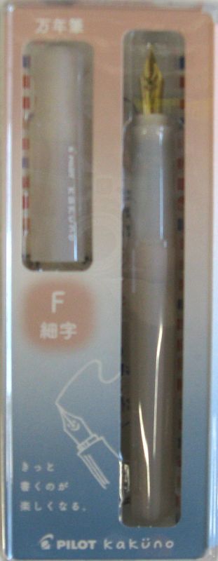 PILOT パイロット kakuno 万年筆カクノ まどろみアイボリー F細字 P-FKA-1-MDIF