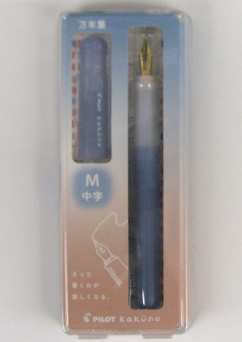 PILOT パイロット kakuno 万年筆カクノ まどろみライトブルー M中字 P-FKA-1-MDLBM
