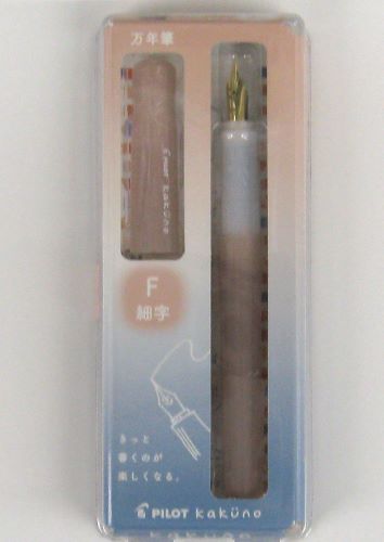 PILOT パイロット kakuno 万年筆カクノ まどろみピンク F細字 P-FKA-1-MDPF