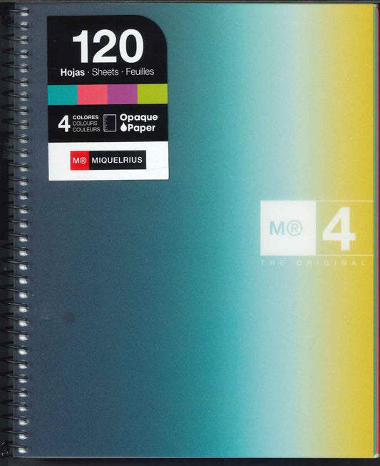【メール便ＯＫ】ミケルリウスMIQUELRIUS   オーロラ　A5リングノート　MR4099