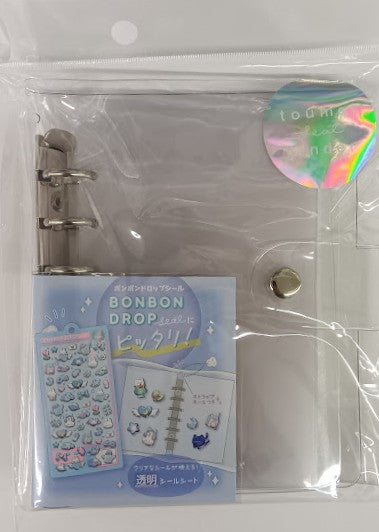 【メール便OK】ボンボンドロップシール用　透明シールバインダー 0161