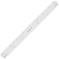 【メール便ＯＫ】ステッドラー　高精度三角スケール　ポケット型（一般用）15cm白　987-15-11　[10007374]