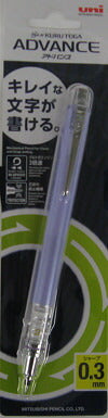 【メール便ＯＫ】三菱鉛筆 シャープペン クルトガ アドバンス 0.3mm ラベンダー M3-5591P.34　[10007435]