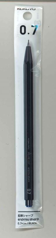 【メール便ＯＫ】コクヨ 鉛筆シャープ 0.7mm ブラック PS-PE107D-1P　[10014027]