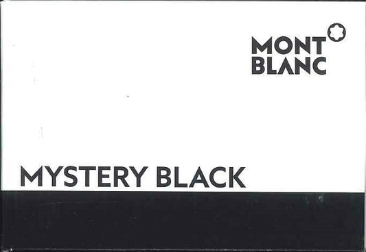 【メール便ＯＫ】モンブラン　カートリッジインク　MYSTERY　BLACK　1箱8本入　No.129197　[10002142]