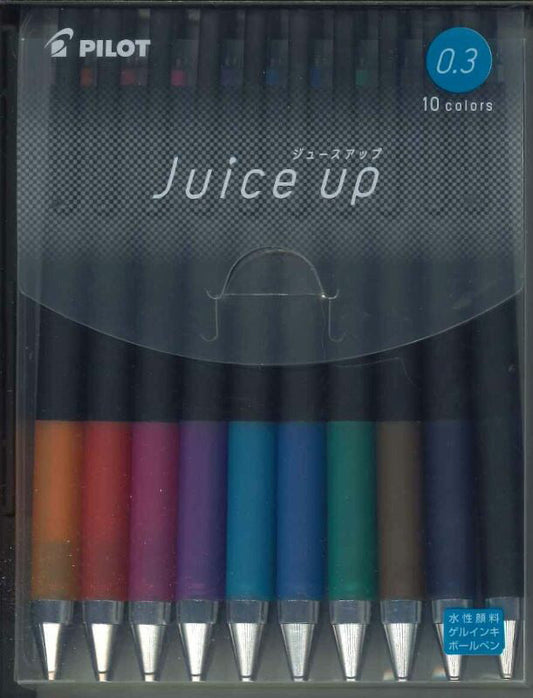 【メール便OK】パイロット　ゲルインキボールペン0.3　ジュースアップ　10色セット　LJP200S3-10C　[10014939]