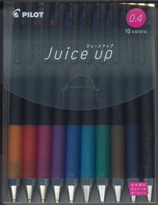 【メール便OK】パイロット　ゲルインキボールペン0.4　ジュースアップ　10色セット　LJP200S4-10C　[10014940]