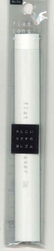 【メール便OK】サンスター　フラットロングイレイサー　ホワイト　4901770692470　[10015789]
