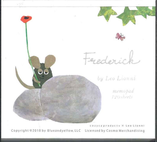 【メール便OK】HYOGENSHA　レオ・レオニFrederic 　ブロックメモ　22-371　[4961187223711]